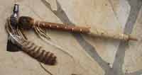 74/ english style Tomahawk-pipe. factory-forged.